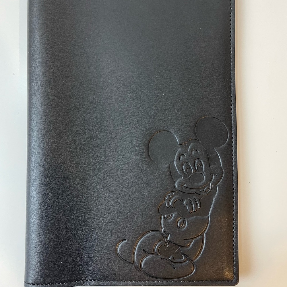 Shinola Mickey agenda cover - limited edition